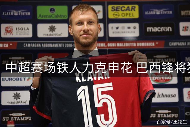 中超赛场铁人力克申花 巴西锋将独中两元
